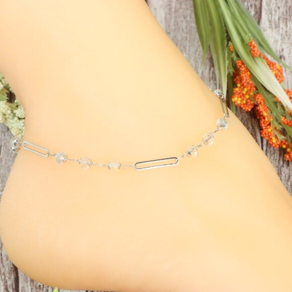 "Dainty Anklet for Women – Elegant Everyday Jewelry & Perfect Gift | MLCRC1772 - Picture 8 of 10